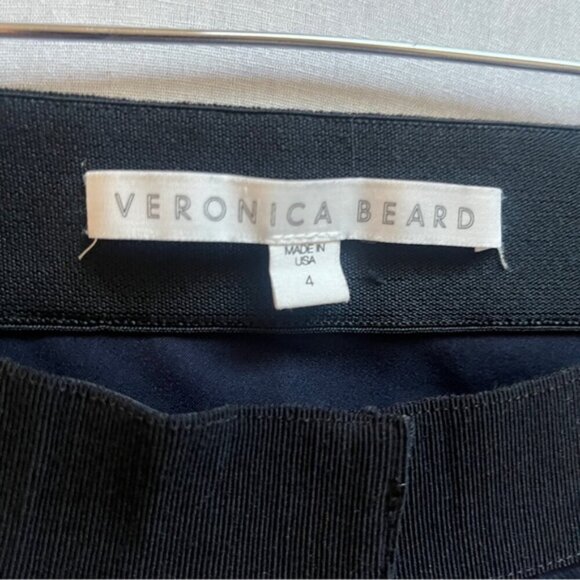 Veronica Beard midnight blue slim trouser pants Sz 4 - Picture 9 of 13